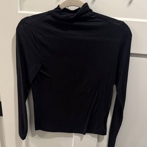 Abercrombie & Fitch Classic Black Long Sleeve Tee